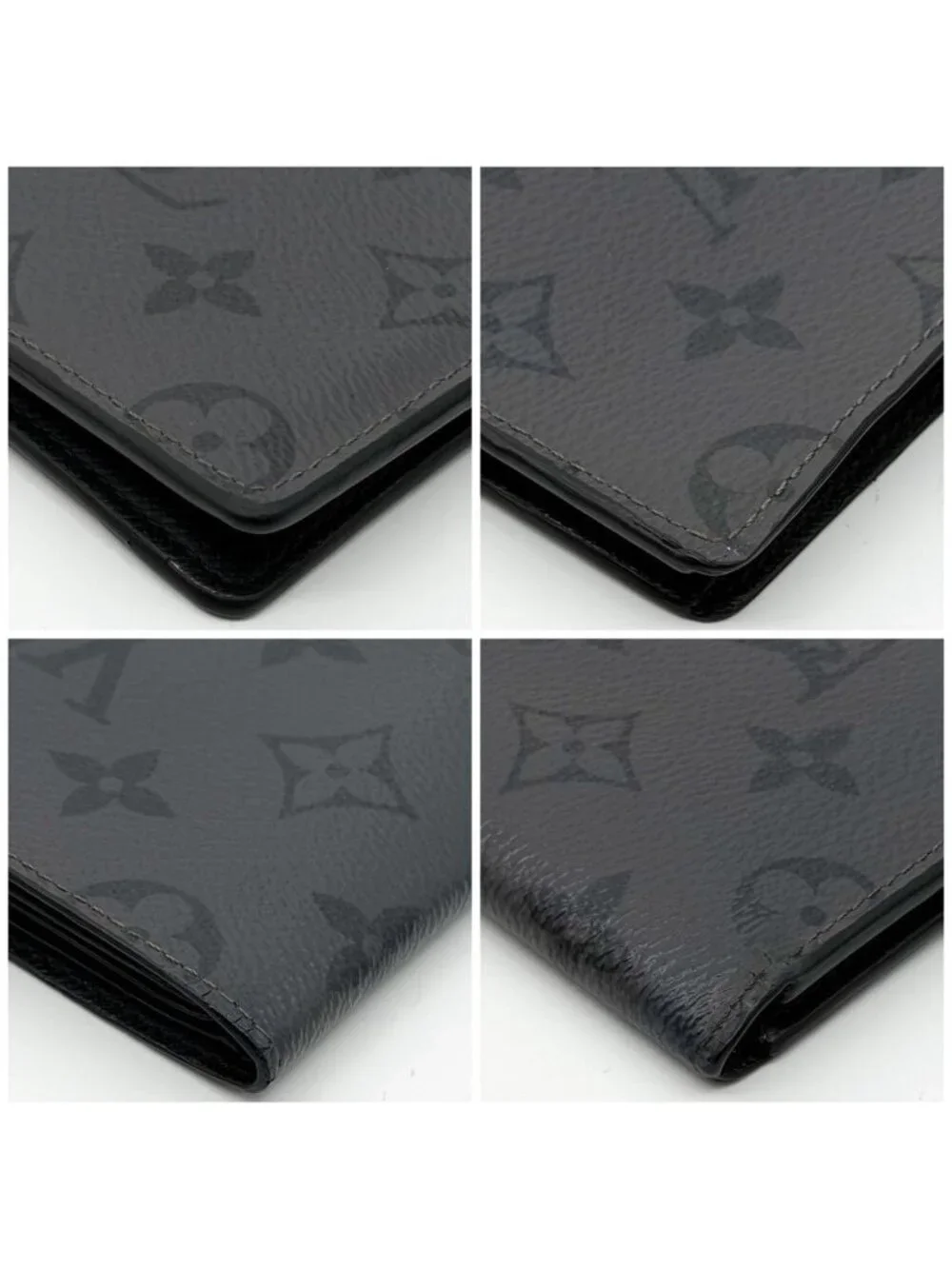 Louis Vuitton Portefeuille Slender Eclipse Monogram Wallet